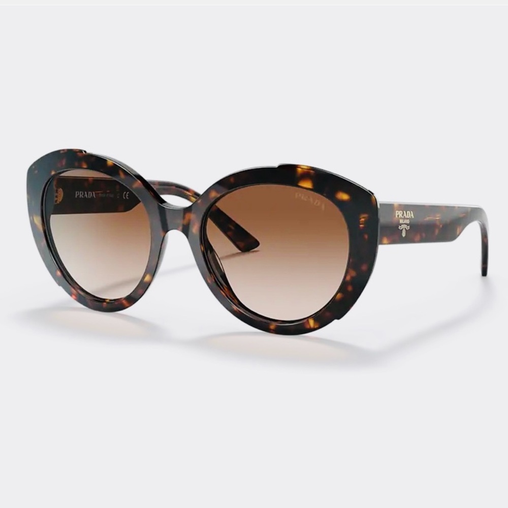 AUTHENTIC Prada Black Oversized Cat-Eye Sunnies 😎🕶️
